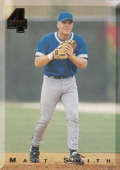 #177 Matt Smith - Kansas City Royals - 1994 Classic Four Sport