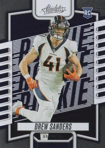 #177 Drew Sanders - Denver Broncos - 2023 Panini Absolute Football