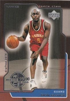 #177 Dion Glover - Atlanta Hawks - 1999-00 Upper Deck Basketball
