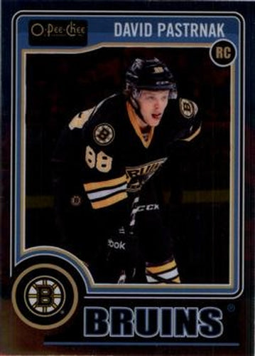 #177 David Pastrnak - Boston Bruins - 2014-15 O-Pee-Chee Platinum Hockey