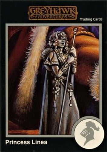 #177 Princess Linea - 1991 TSR Advanced Dungeons & Dragons - Silver