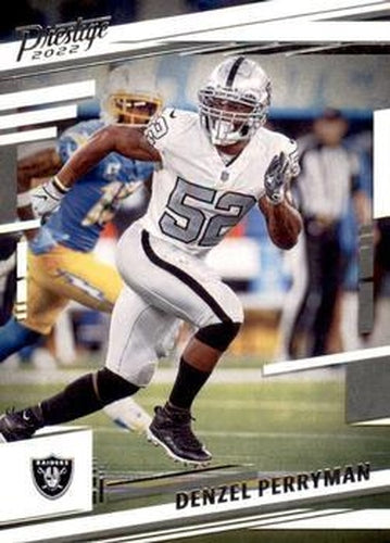 #177 Denzel Perryman - Las Vegas Raiders - 2022 Panini Prestige Football