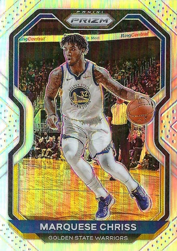#177 Marquese Chriss - Golden State Warriors - 2020-21 Panini Prizm - Silver Prizms Basketball