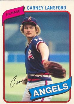 #177 Carney Lansford - California Angels - 1980 O-Pee-Chee Baseball
