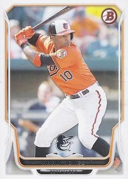 #177 Adam Jones - Baltimore Orioles - 2014 Bowman Baseball