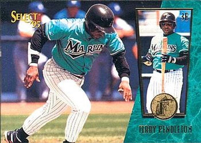 #177 Terry Pendleton - Florida Marlins - 1995 Select Baseball