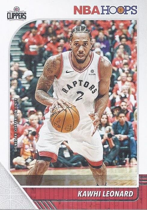 #177 Kawhi Leonard - Los Angeles Clippers - 2019-20 Hoops Basketball