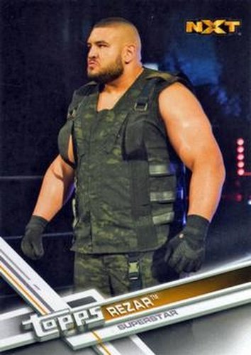 #177 Rezar - 2017 Topps WWE Then Now Forever Wrestling