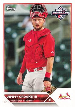 #PD-177 Jimmy Crooks III - Palm Beach Cardinals - 2023 Topps Pro Debut Baseball