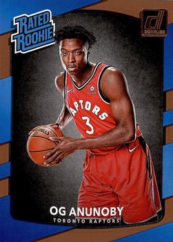 #178 OG Anunoby - Toronto Raptors - 2017-18 Donruss Basketball