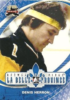 #178 Denis Herron - Pittsburgh Penguins - 2011-12 In The Game Between The Pipes Hockey