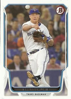 #178 Brett Lawrie - Toronto Blue Jays - 2014 Bowman Baseball