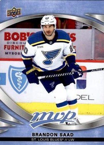 #178 Brandon Saad - St. Louis Blues - 2023-24 Upper Deck MVP - Ice Battles Hockey