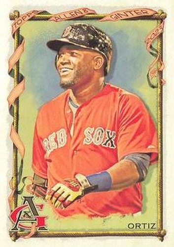#178 David Ortiz - Boston Red Sox - 2023 Topps Allen & Ginter Baseball
