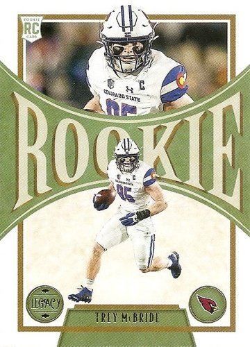 #178 Trey McBride - Arizona Cardinals - 2022 Panini Legacy Football