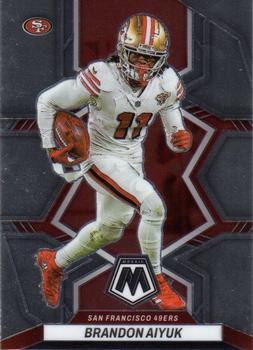#178 Brandon Aiyuk - San Francisco 49ers - 2022 Panini Mosaic Football