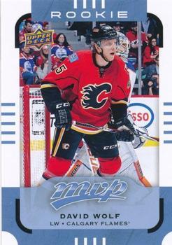 #178 David Wolf - Calgary Flames - 2015-16 Upper Deck MVP Hockey