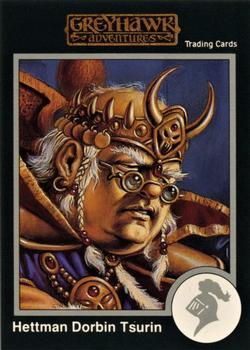 #178 Hettman Dorbin Tsurin - 1991 TSR Advanced Dungeons & Dragons - Silver