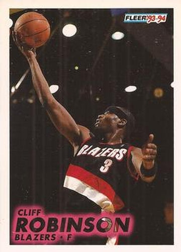 #178 Clifford Robinson - Portland Trail Blazers - 1993-94 Fleer Basketball