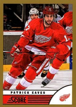 #178 Patrick Eaves - Detroit Red Wings - 2013-14 Score - Gold Hockey