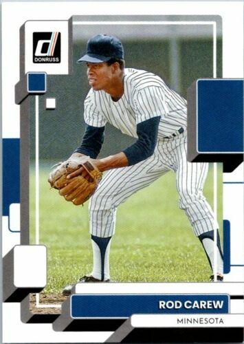 #178 Rod Carew - Minnesota Twins - 2022 Donruss Baseball