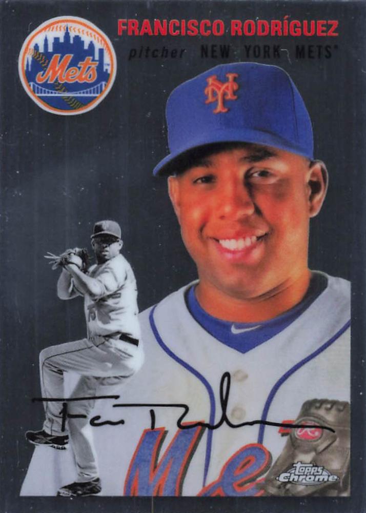 #178 Francisco Rodriguez - New York Mets - 2023 Topps Chrome Platinum Anniversary Baseball