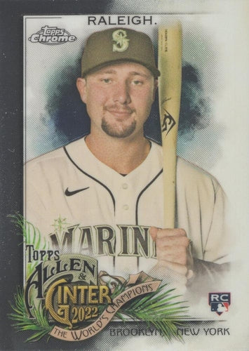 #178 Cal Raleigh - Seattle Mariners - 2022 Topps Allen & Ginter Chrome Baseball