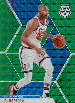 #179 Al Horford - Philadelphia 76ers - 2019-20 Panini Mosaic - Green Prizm Basketball