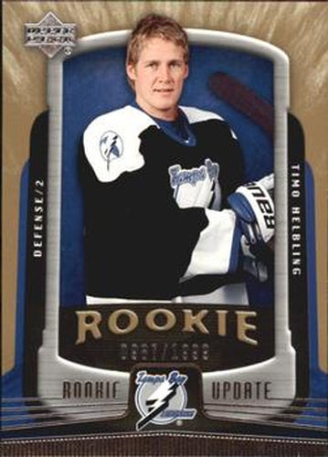 #179 Timo Helbling - Tampa Bay Lightning - 2005-06 Upper Deck Rookie Update Hockey