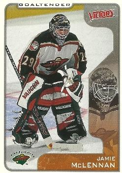 #179 Jamie McLennan - Minnesota Wild - 2001-02 Upper Deck Victory Hockey