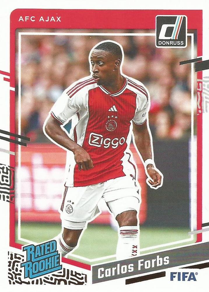 #179 Carlos Forbs - Ajax - 2023-24 Donruss Soccer