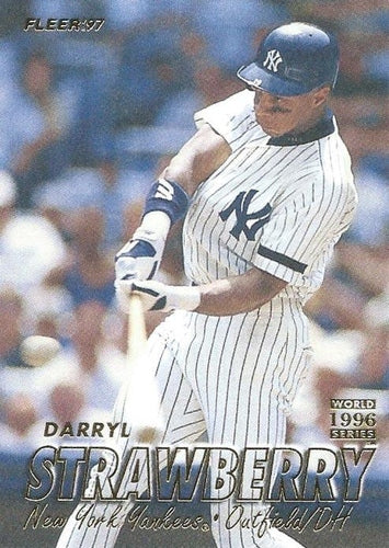 #179 Darryl Strawberry - New York Yankees - 1997 Fleer Baseball