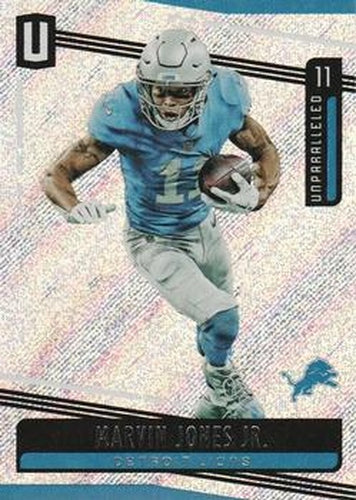 #179 Marvin Jones Jr. - Detroit Lions - 2019 Panini Unparalleled Football