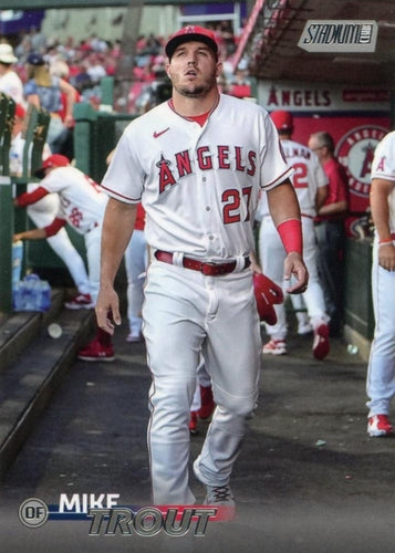 #179 Mike Trout - Los Angeles Angels - 2023 Stadium Club Baseball