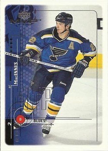 #179 Al MacInnis - St. Louis Blues - 1998-99 Upper Deck MVP Hockey