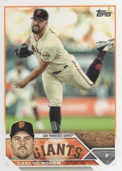#179 Carlos Rodon - San Francisco Giants - 2023 Topps Baseball