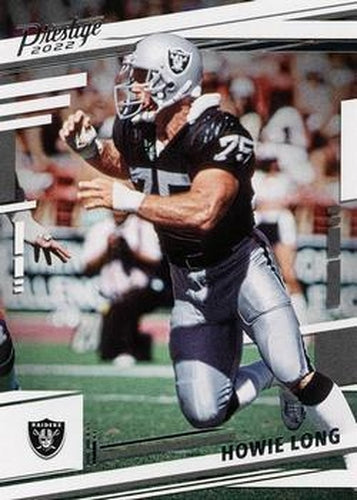 #179 Howie Long - Oakland Raiders - 2022 Panini Prestige Football