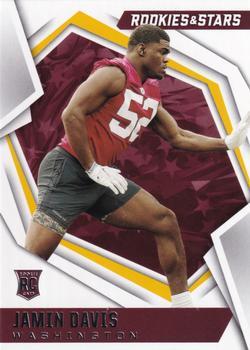 #179 Jamin Davis - Washington Football Team - 2021 Panini Rookies & Stars Football