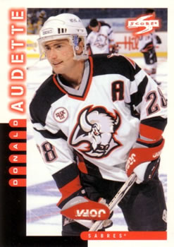 #179 Donald Audette - Buffalo Sabres - 1997-98 Score Hockey