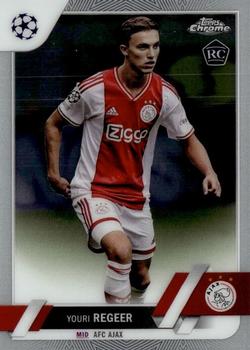 #179 Youri Regeer - Ajax - 2022-23 Topps Chrome UEFA Club Competitions Soccer