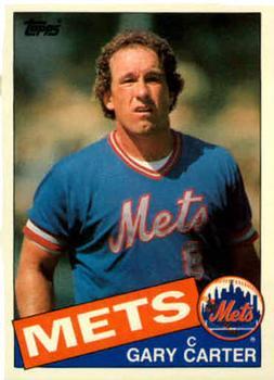 #17T Gary Carter - New York Mets - 1985 Topps Traded Baseball