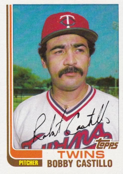 #17T Bobby Castillo - Minnesota Twins - 1982 Topps Traded Baseball
