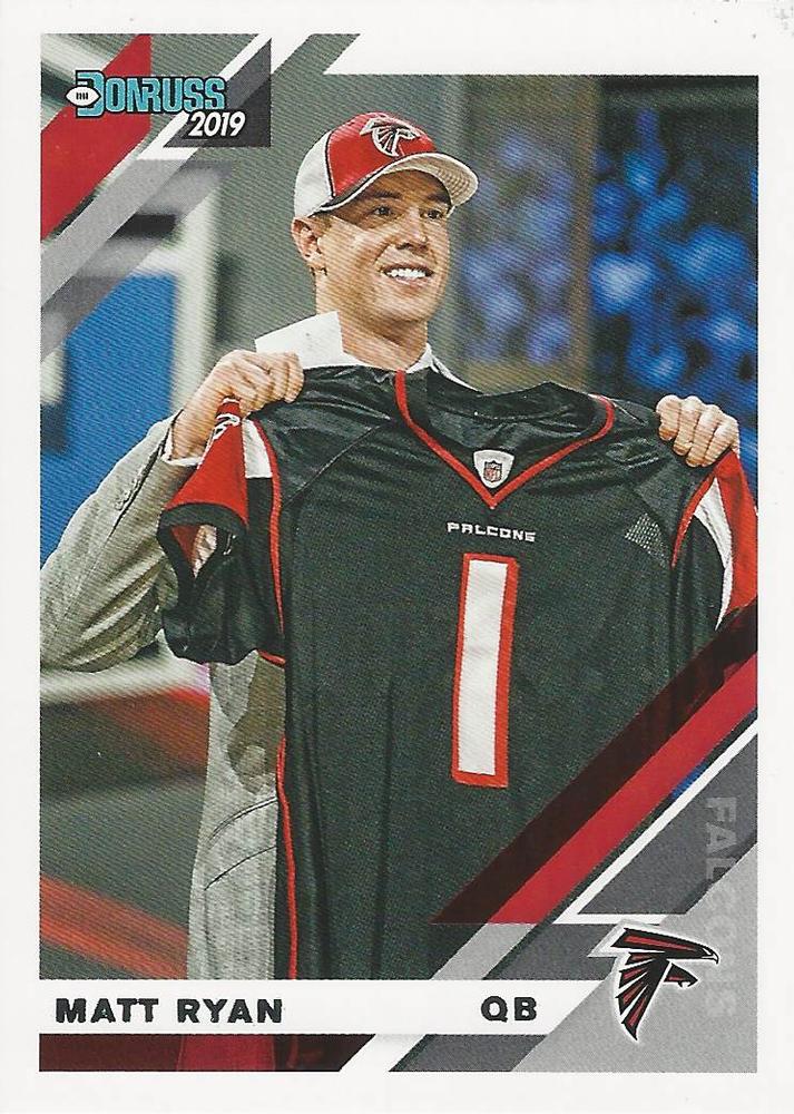 #17V Matt Ryan - Atlanta Falcons - 2019 Donruss Football