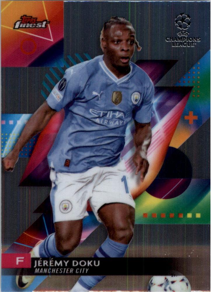 #17 Jérémy Doku - Manchester City - 2023-24 Finest UEFA Club Competitions Soccer