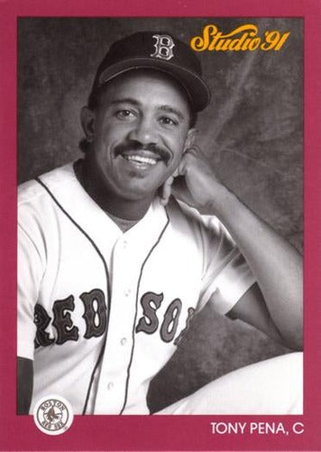 #17 Tony Pena - Boston Red Sox - 1991 Studio Baseball