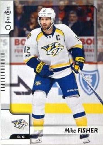 #17 Mike Fisher - Nashville Predators - 2017-18 O-Pee-Chee Hockey