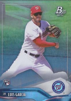 #17 Luis Garcia - Washington Nationals - 2021 Bowman Platinum Baseball