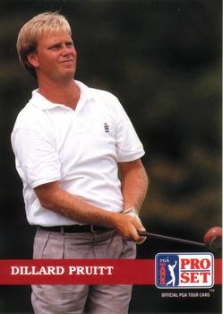 #17 Dillard Pruitt - 1992 Pro Set PGA Tour Golf
