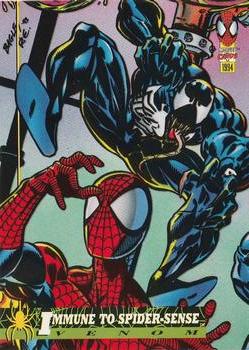 #17 Immune to Spider-Sense - 1994 Fleer The Amazing Spider-Man