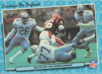 #17 We've Got You Surrounded! Defense - Dallas Cowboys - 1986 Fleer Team Action Football